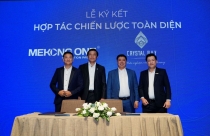 Mekong One ra mắt nhận diện thương hiệu và ký kết hợp tác với Crystal Bay