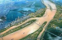 Sau 10 năm, hình hài khu đô thị sông Hồng đã “lộ diện”