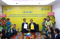 Trần Anh Group hợp tác PVcomBank tài trợ tín dụng cho khách hàng dự án Lavilla Green City