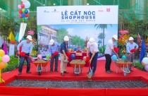 Cất nóc shophouse, diện mạo Gem Sky World thay đổi đầy sức sống