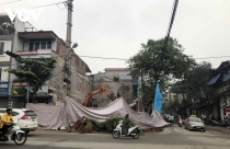 Căn nhà 3 tầng ở Lào Cai bất ngờ sập đổ trong đêm