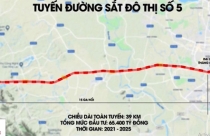 Sẽ thuê tư vấn thẩm tra dự án tuyến đường sắt đô thị số 5 Hà Nội quy mô hơn 65.000 tỉ đồng