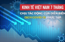 Kinh tế Việt Nam 7 tháng: Chịu tác động của diễn biến dịch Covid-19 phức tạp