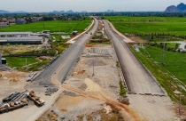Cận cảnh tuyến đường từ TP Thanh Hóa đi sân bay Thọ Xuân