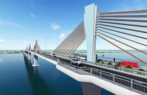 Cầu Đại Ngãi hơn 8.100 tỉ đồng nối Trà Vinh với Sóc Trăng bao giờ khởi công?